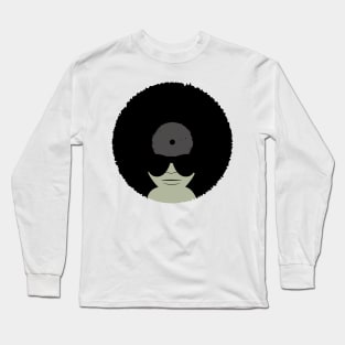 Funky Vinyl Records Long Sleeve T-Shirt